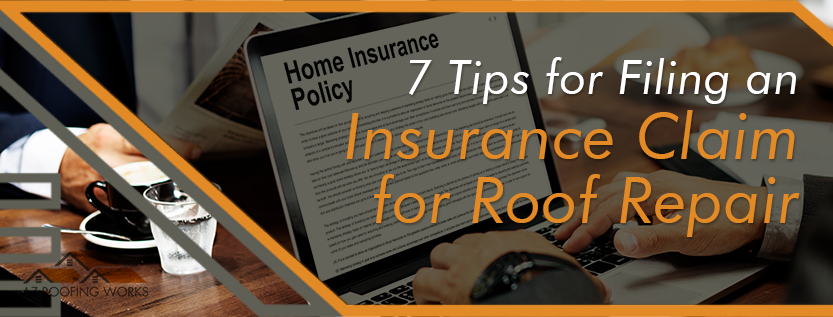 Filing a Roof Repair Insurance Claim