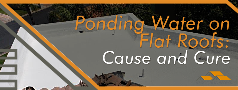 Ponding Water on a Flat Roof