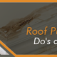 Roof Punctures FAQs