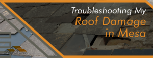 Troubleshooting My Roof Damage in Mesa AZ