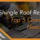 shingle roof replacement