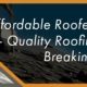 affordable roofers in mesa