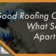 good roofing companies