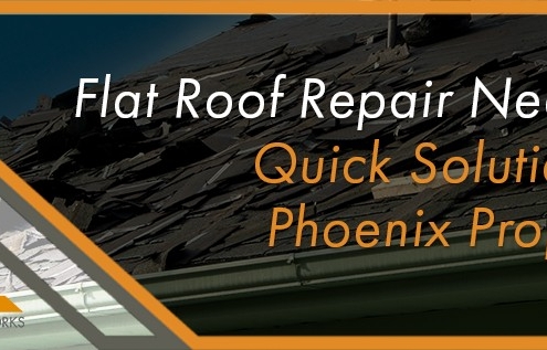flat roof repair nearby