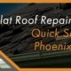 flat roof repair nearby