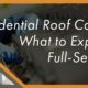 residential roof construction