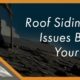 roof siding repair