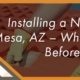 installing a new roof in mesa